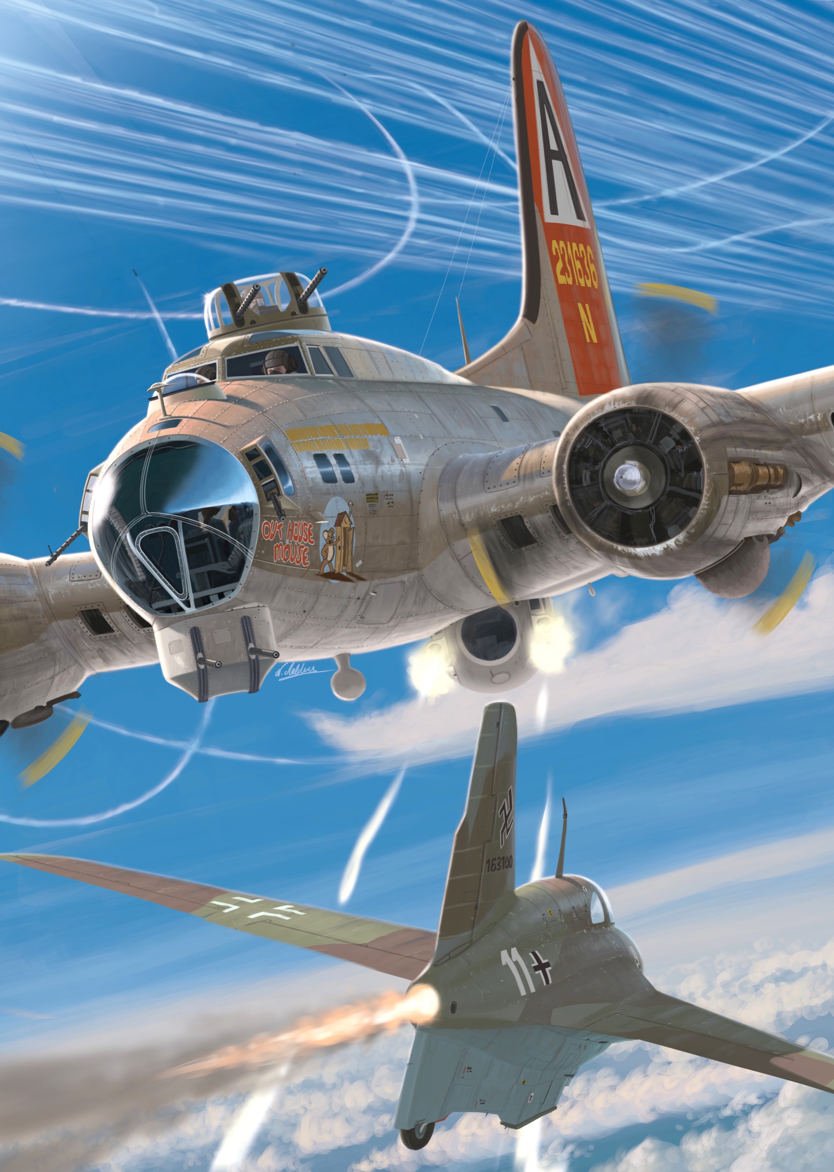 Finished B-21 illustration