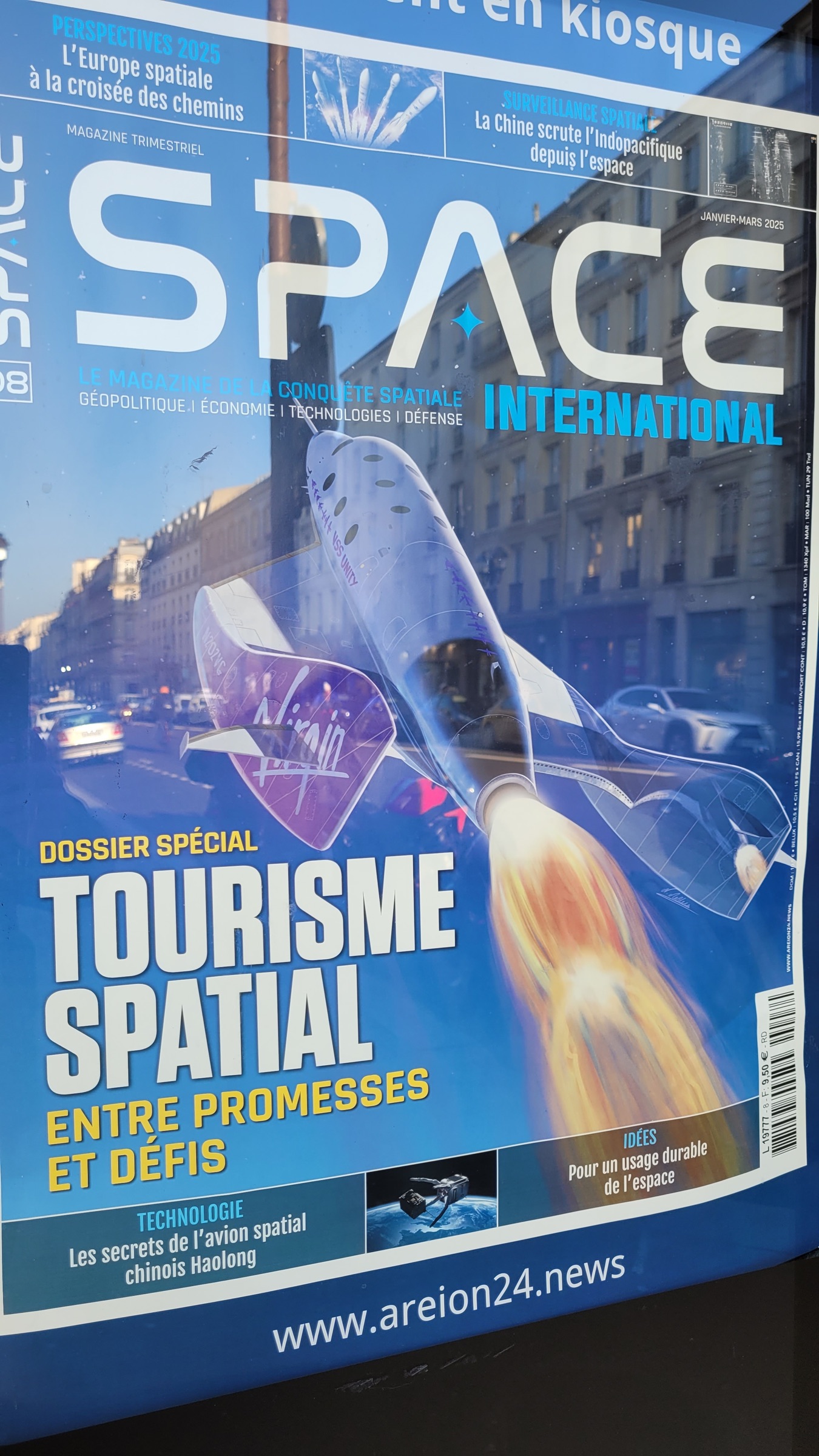 Space International Magazine cover artwork